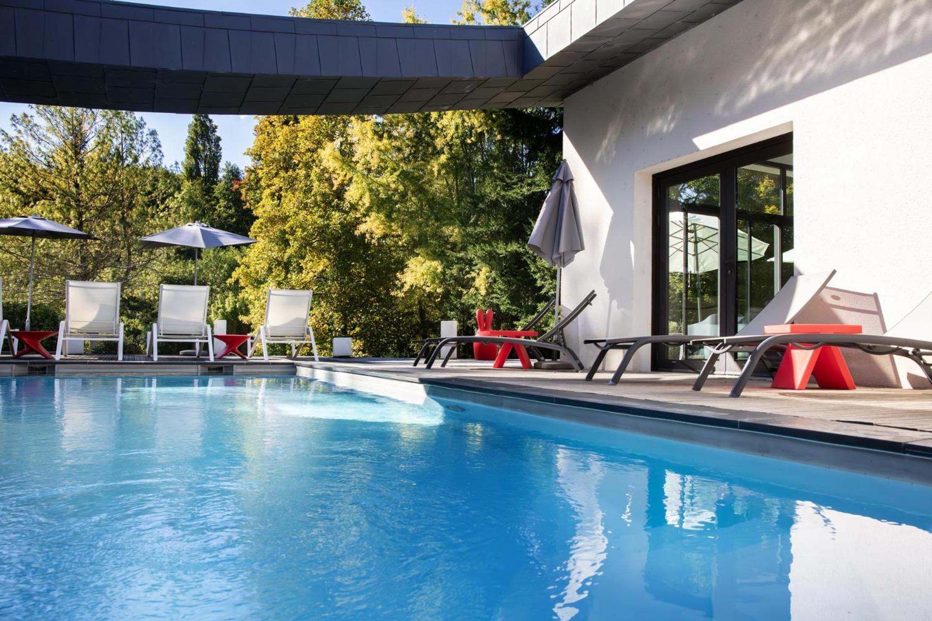 L'Aubiniere Hotel Restaurant & Spa Saint-Ouen-les-Vignes المظهر الخارجي الصورة